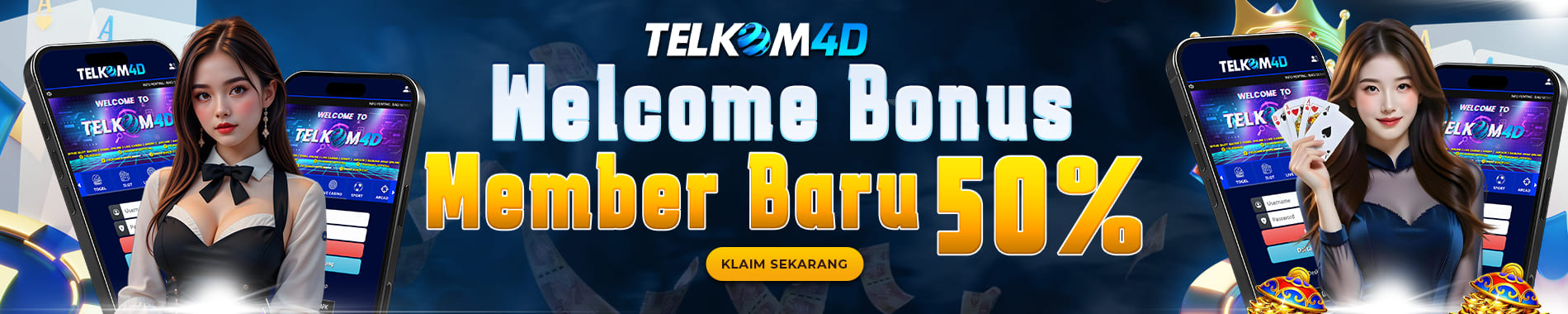 BONUS 50% MEMBER BARU TELKOM4D